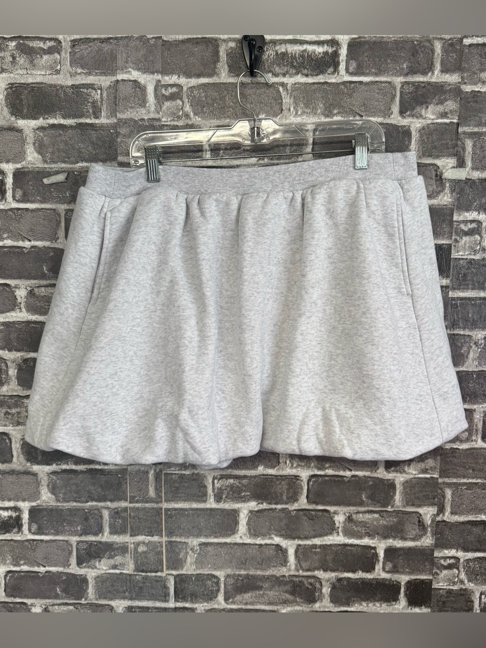 Offline by Aerie bubble skort skirt gray